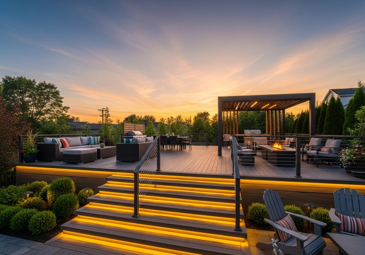 Decking WITH material options for deck construction Albany CA